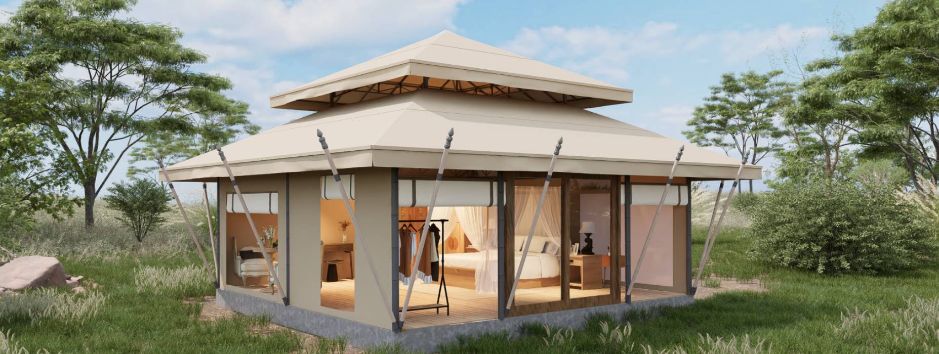 嵩明县户外野奢帐篷